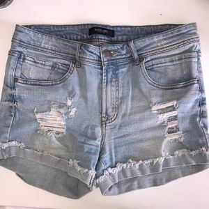 Stretchy Jean Shorts